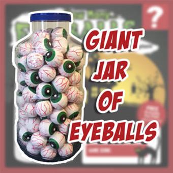 GIANT Jar of Eyeballs